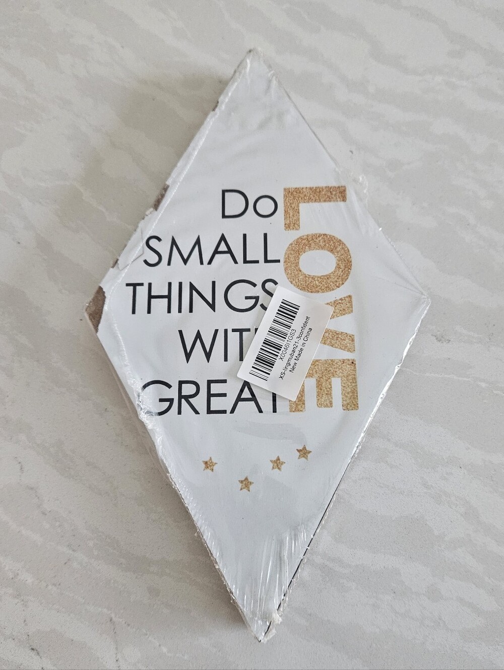 Inspirational Diamond Wall Signs - Set Of 3